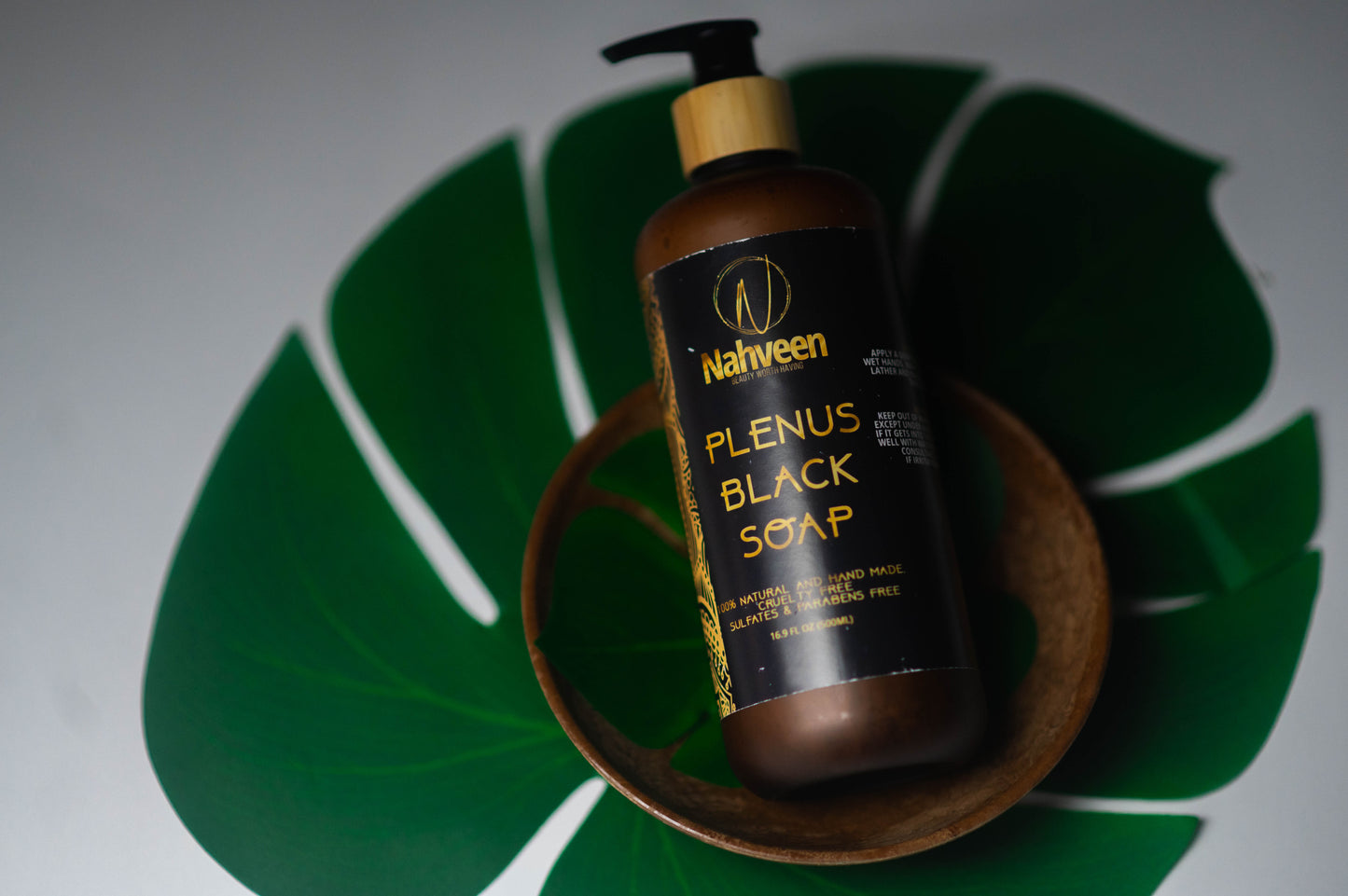 Liquid Black Soap (500ml)