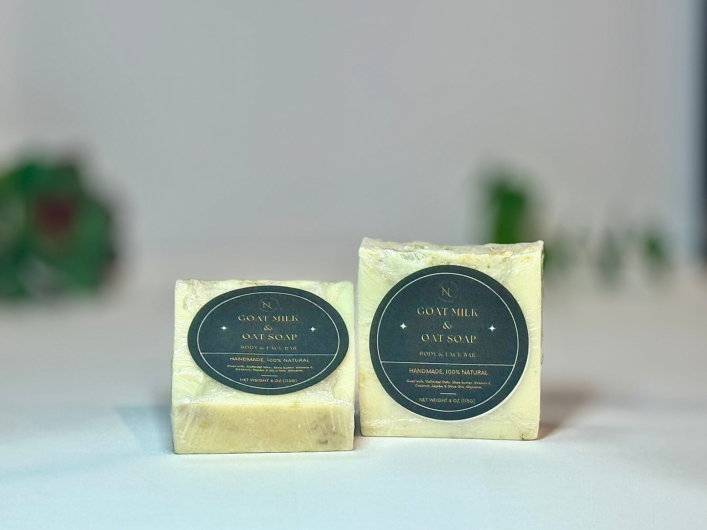 Goat Milk & Oat Body Bar Soap (4 oz)