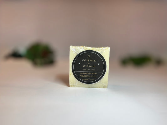 Goat Milk & Oat Body Bar Soap (4 oz)